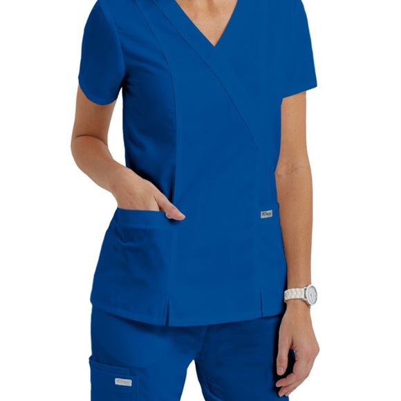 Greys Anatomy Royal Blue Scrubs